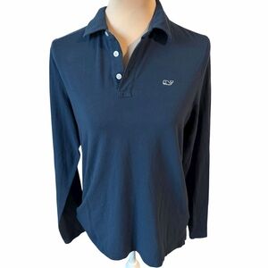 Vineyard Vines Edgartown Polo in Deep Blue – Size XL